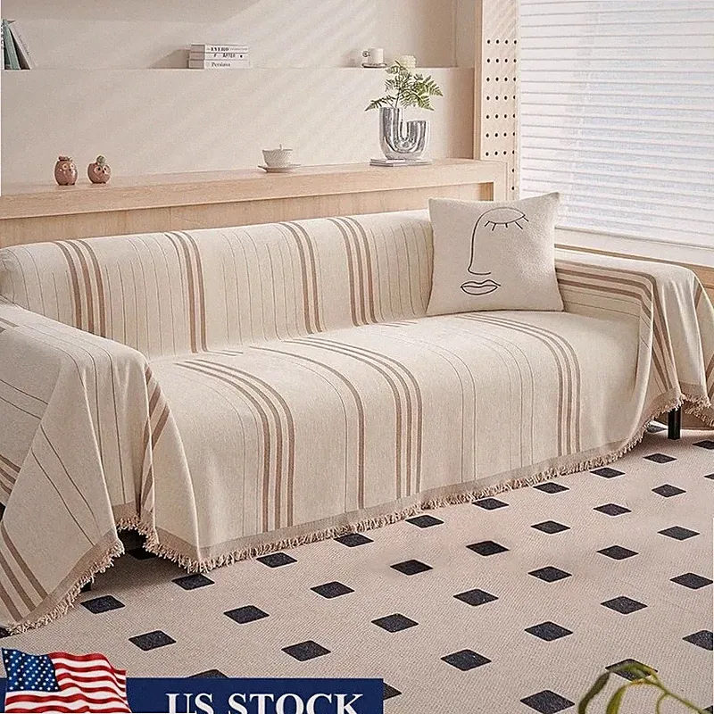 Chenille Couch Cover Slipcover Soft Durable Stain Resistant Pet Protector New