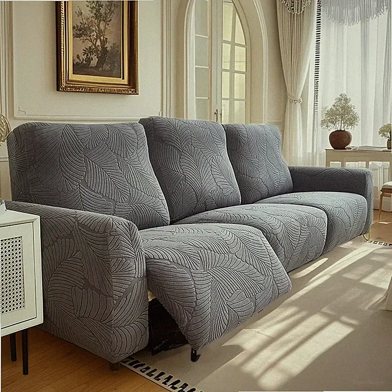 Recliner Cover Slipcover Protector Elastic Jacquard Armchair Cover 1/2/3 Seater