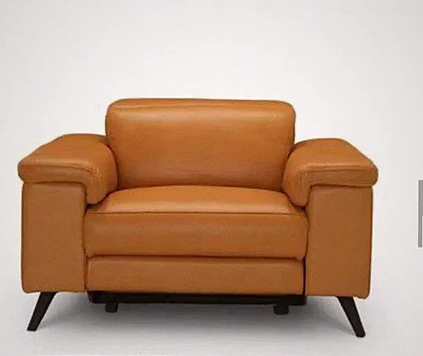 Scandinavian Design Power Recliner With power Headrest And USB Port