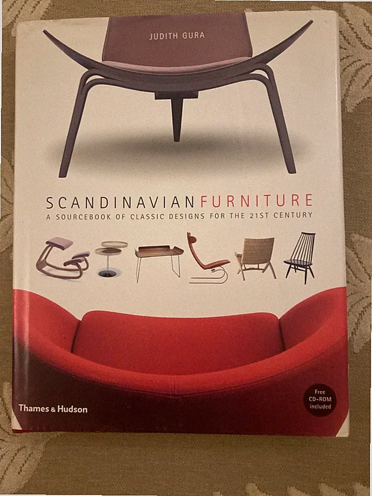 Scandinavian Furniture: A Sourcebook of Classic Design Judith Gura Hardback + CD